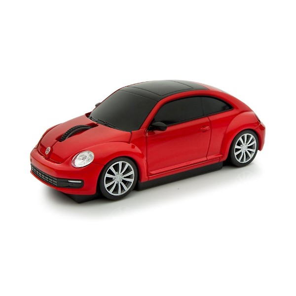 AutoDrive 無線マウス/VW The Beetle(レッド)
