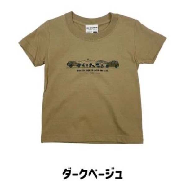 TOYOTA CARS CAMPvgKIDS TEE (100/110/120/130) zCg