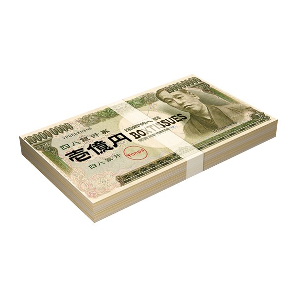 壱億円BOXティッシュ30W 1個