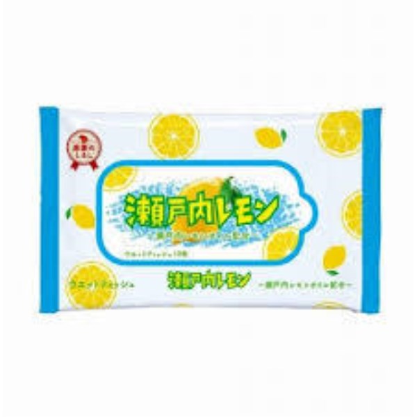 瀬戸内レモン ウェットティッシュ10枚 1個