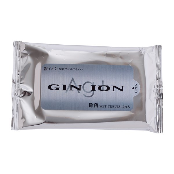 銀イオンウェットティッシュ10枚 1個