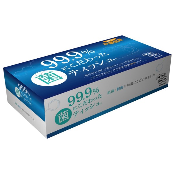 99.9%菌にこだわったティッシュ150W 1個