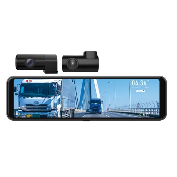 ドライブレコーダー2カメラ ルームミラー型