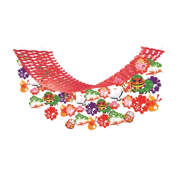 優美獅子舞プリーツハンガー