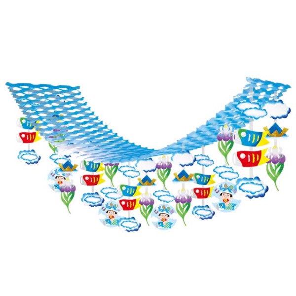 わくわくこいのぼりプリーツハンガー