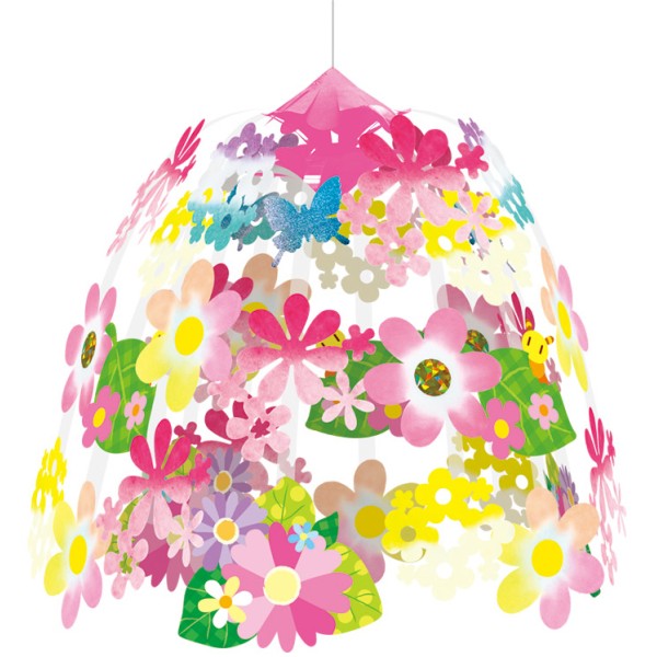 カラフルフラワー2段センター