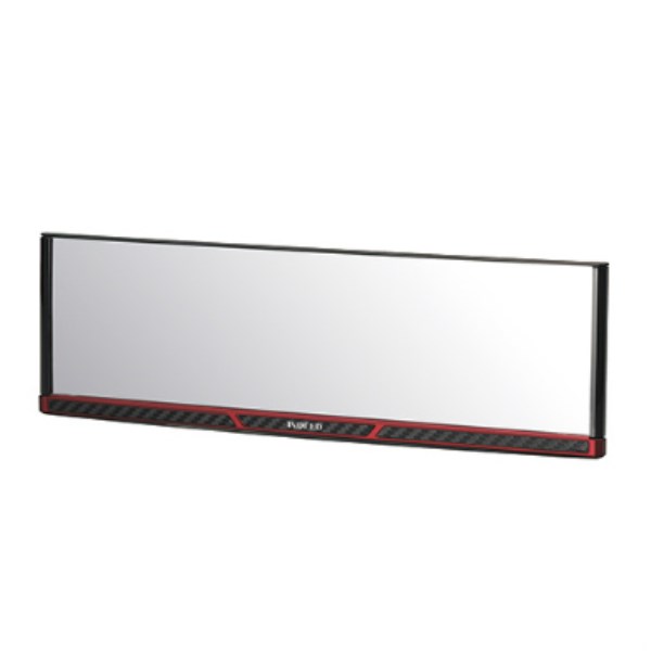 DZ 365 ルームミラ−カーボンチョウ レッド 270