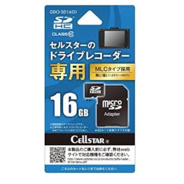 CellStar microSDJ[h 16GB