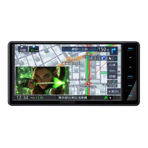【2026年5月末発売/予約受付中】7型200mmワイド/フルセグ/DVD/USB/BT