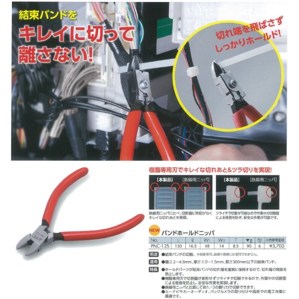 バンドホールドニッパ