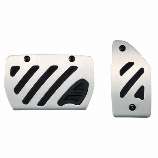 RP 140 RAZO アルミ&ラバーペダル コンパクト(トヨタ/スバル/ダイハツ)