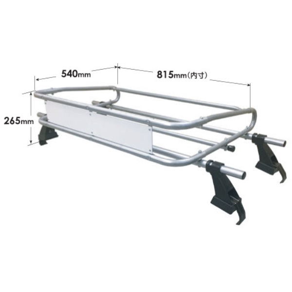 ルーフキャリア ZMシリーズ(4本脚、雨ドイ挟み込みタイプ)アクティトラック