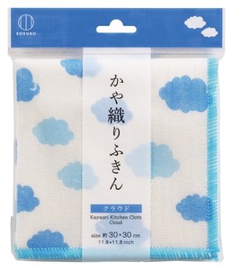 かや織ふきん1枚(クラウド)